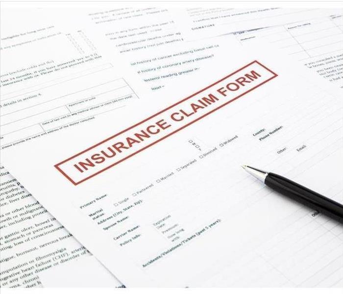 insurance claim form, paperwork and legal document, accidental and insurance concepts.